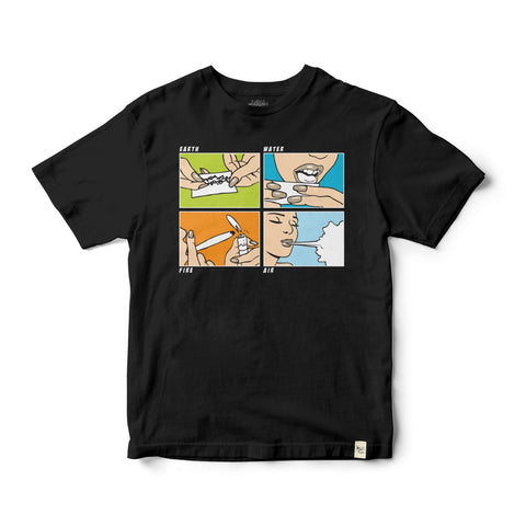 4 Elements T-Shirt - Kush Groove Clothing