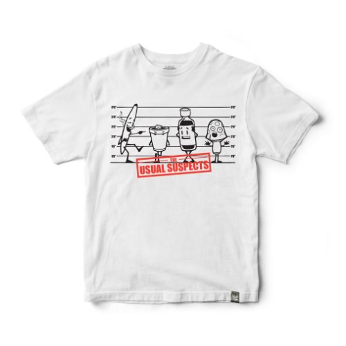 The Usual Suspects T-Shirt - Kush Groove Clothing