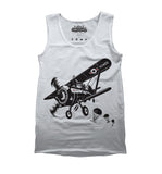Fighter Pilot Tank Top T-Shirt - Kush Groove Clothing