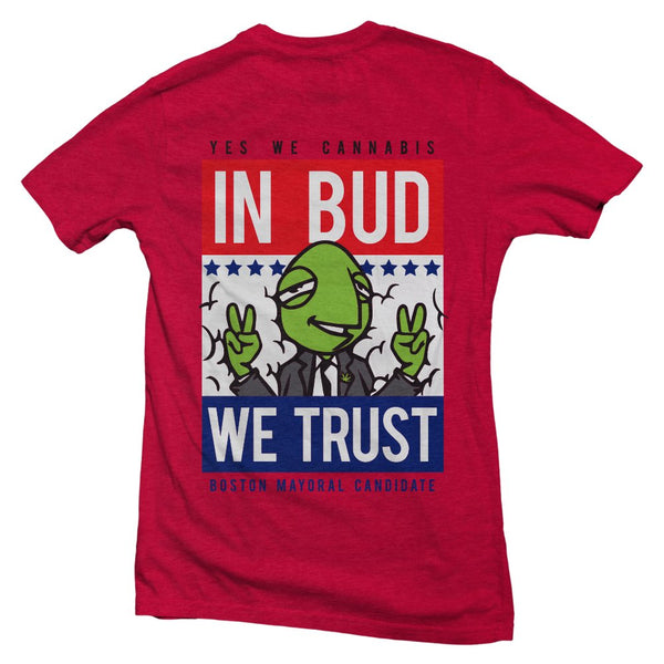 In Bud We Trust T-Shirt | Women's - Kush Groove Clothing