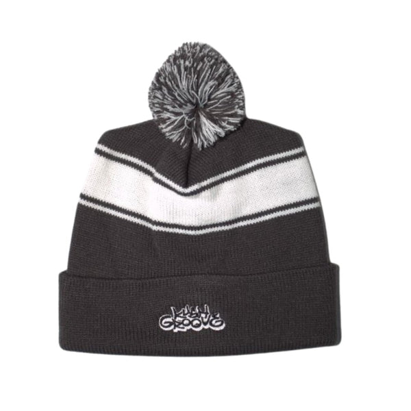 Kush Groove Logo Beanie Puff Ball - Kush Groove Clothing