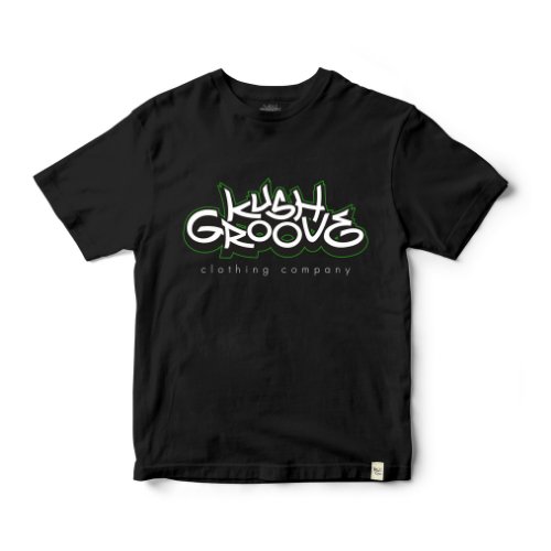 Kush Groove Logo Outline T-Shirt - Kush Groove Clothing