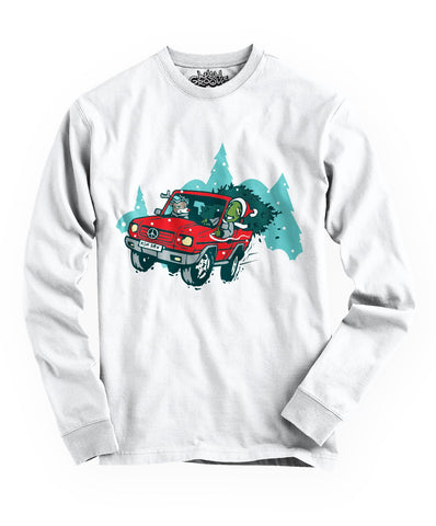 Kushmas Longsleeve Xmas T-Shirt - Kush Groove Clothing
