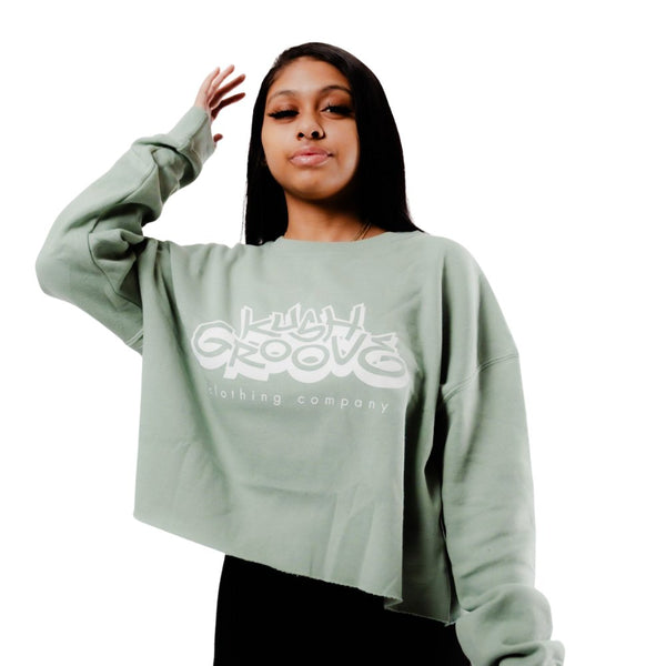 Women's Kush Groove Logo Crewneck - Kush Groove Clothing