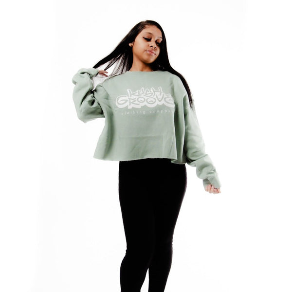 Women's Kush Groove Logo Crewneck - Kush Groove Clothing