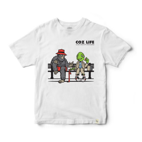 kush groove coz life turtle gorilla t-shirt