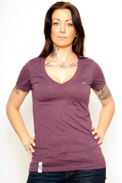 Women's V-Neck T-Shirt - Online Headshop Smoke Shop