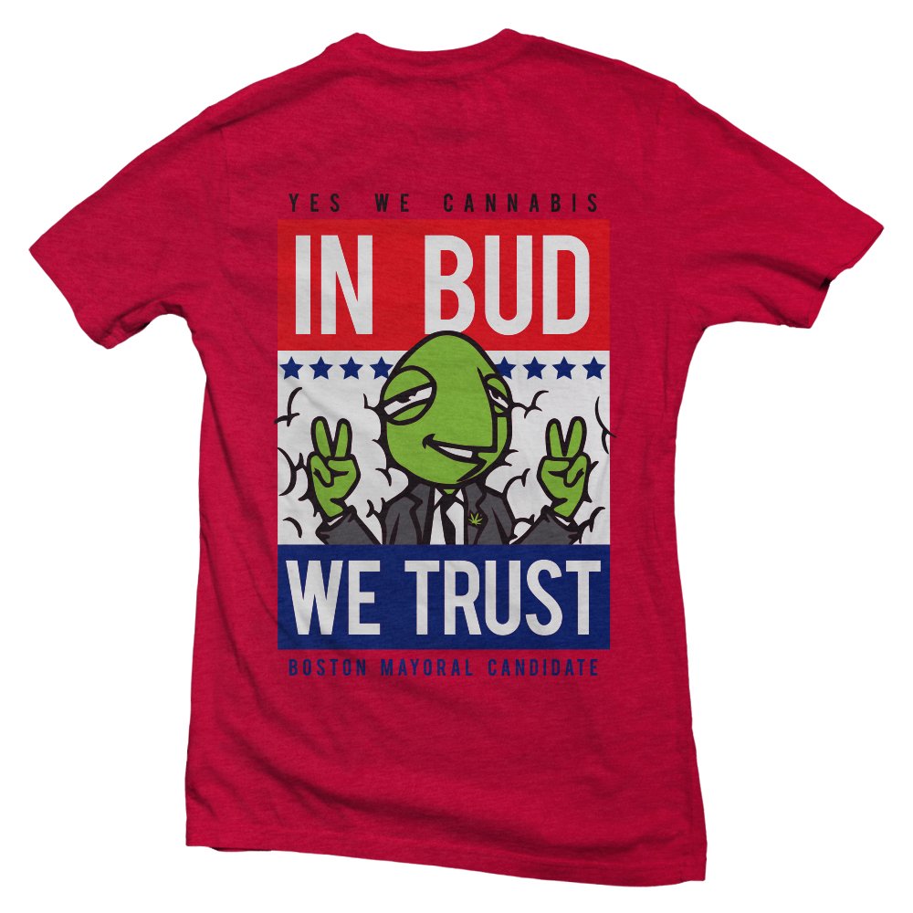 In Bud We Trust T-Shirt | Women's - Kush Groove Clothing