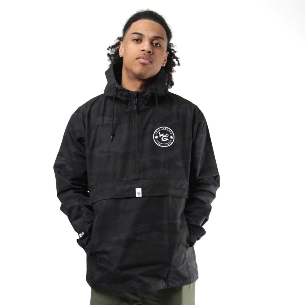 Kush Groove Logo Pullover Jacket - Kush Groove Clothing