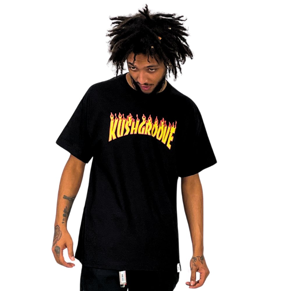 Kush Groove Thrasher T-Shirt - Kush Groove Clothing
