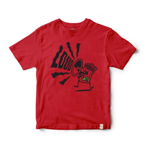 LOUD Glow In The Dark T-Shirt - Kush Groove Clothing