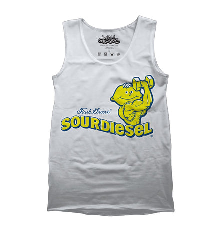 Sour Diesel Lemonhead Tank Top T-Shirt - Kush Groove Clothing